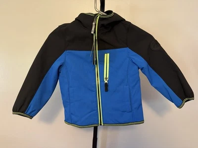 Gerry Youth Falcon Softshell Serpa Lined Lightweight Jacket, Blue/Grn/Black XXS - Image 1 of 4