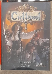 CUTLASS BLACK SCORPION FLINTLOCKS PIRATES SWASHBUCKLING  BOOK  RPG VGC - Picture 1 of 1