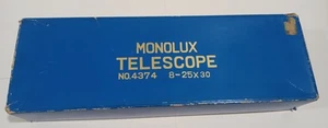 Vintage Monolux Telescope No. 4374   8-25x30 - Picture 1 of 12