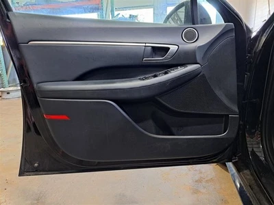 2023 Sonata Lh Driver Side Front Door Interior Trim Panel Black Nnb - Image 1 of 4