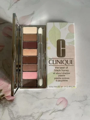 Clinique All About Shadow Palette~ The Best Of Black Honey, 0.31 oz/8.9g, NIB - Image 1 of 3