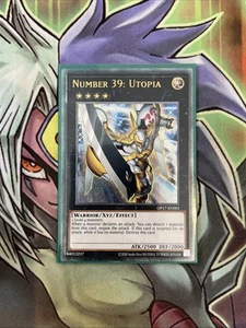 OP17-EN001 Number 39: Utopia Ultimate Rare Unlimited Edition NM Yugioh Card - Picture 1 of 2