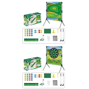 Kids Golf Indoor Toy Educational Sticky Ball Set Easy To Operate Indoor Game - Picture 1 of 17