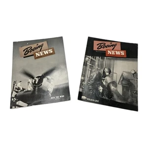 Boeing News Magazine Lot – February & March 1942 WWII B-17 Flying Fortress... - Picture 1 of 10