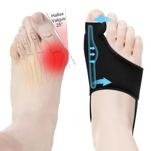 Breathable Bunion Socks Stretchable Big Toe Straightener Bunion Pain Relief - Picture 1 of 15