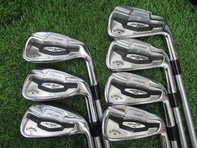 Callaway APEX PRO Iron Set Golf Club 4-P 7pcs KBS TOUR C-TAPER 125/S+ #AP07447 - Image 1 of 4