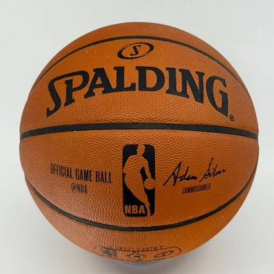 Juego Oficial NBA Balón Spalding Último Lote Descontinuado Adam Plata Foto 1 de 4