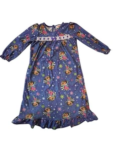 Camisón púrpura vintage de Dora la Exploradora—3T Y2K defecto abuela - Imagen 1 de 8
