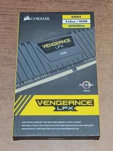 CORSAIR Vengeance LPX (AMD Ryzen Ready) 16GB (2 x 8GB) 288-Pin DDR4 4000 C18 - Picture 1 of 3