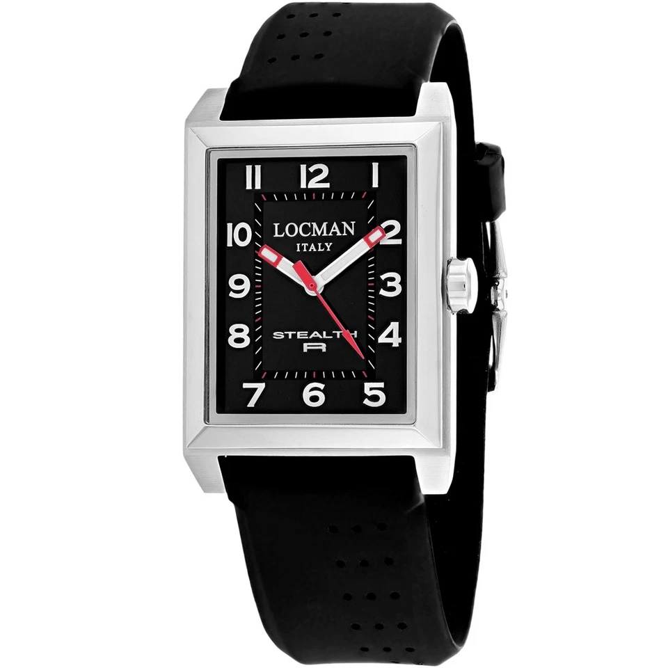 Reloj Locman Stealth para mujer con esfera negra - 241GRY2BK Foto 1 de 1