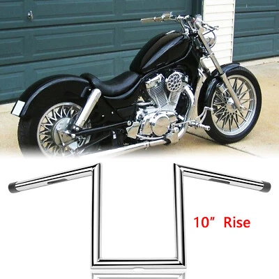Manillar de suspensión de 10" de elevación 1" Z-Bar Ape para Suzuki Intruder 800 700 750 1400 1500 Foto 1 de 4