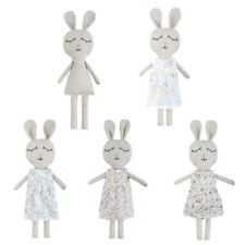 Rabbit Dress Up Clothes Plush Stuffed Toy Dress Up Game for Kids