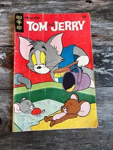 Tom & Jerry Comic Magazine Issue #238 Gold Key Vintage 1967 60's Cartoon Rare - Picture 1 of 7