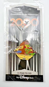 Disney Store Countdown to Millennium #34 Many Adventures of Winnie the Pooh Pin - Picture 1 of 4