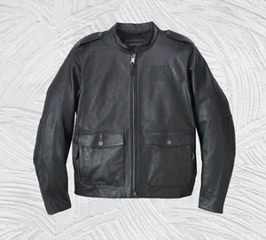 Harley Davidson Jacke / Lederjacke / Motorradjacke 'Layering System Captains CE' - Bild 1 von 9