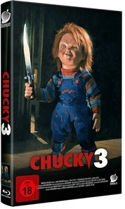 CHUCKY 3 - LIMITIERTE BLU-RAY + CD HARTBOX - NEU + OVP - CHILD'S PLAY HARDBOX - Bild 1 von 2