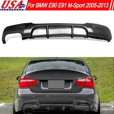 Labio difusor trasero M Performance para BMW E90 E91 325i 330i 335i M Sport 2005-2013 Foto 1 de 4