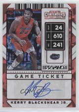 2020 Contenders Draft Picks Cracked Ice Ticket /23 Kerry Blackshear Jr #135 Auto