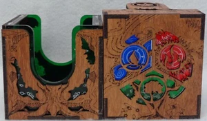 MTG Commander Deck Box TEMUR GREEN/BLUE/RED standard Magic the Gathering - Picture 1 of 7