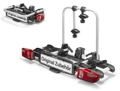 Original VW Fahrradträger Premium für die AHK Faltbar 90° abklappbar  000071105T - Bild 1 von 2