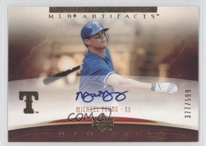2005 Upper Deck Artifacts Auto Facts /599 Michael Young #MY Auto