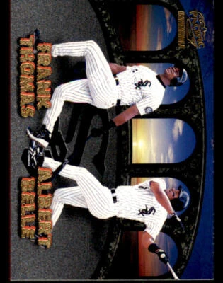 1998 Pacific Invincible Team Checklists #6 Thom/Belle/Vent/Guillen - Image 1 of 2