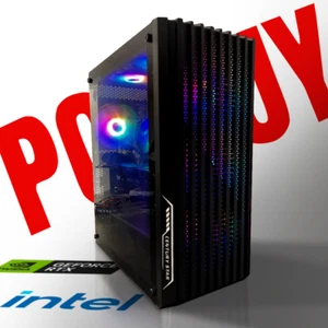 Custom Gaming PC Desktop Computer i7 32GB 1TB SSD 3TB HDD GTX 1070 Ti WiFi Win10 - Picture 1 of 8