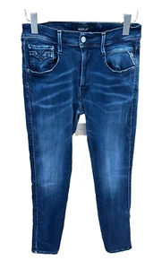 Herren Jeans Replay Hyperflex Mod. Anbass Größe 32/32 dunkelblau used - Bild 1 von 2