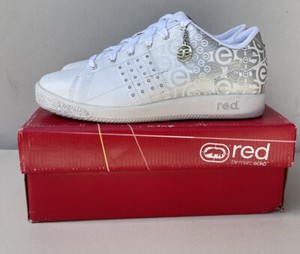 ecko red trainers