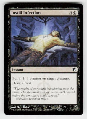 Scars of Mirrodin #68 Instill Infection - Image 1 of 2