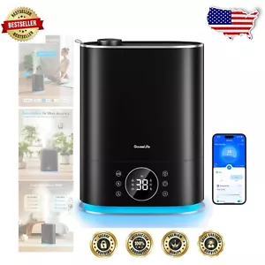 Top-Fill WiFi Humidifier with Timer and RGB Lighting - Perfect for Large Spaces - Picture 1 of 9