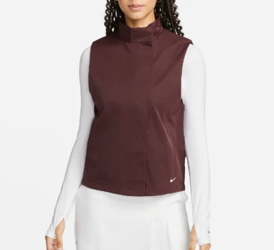 Nike Golf Mujer Chaleco Repelente Borgoña DO6814-652 Talla Grande ENVÍO GRATUITO $100 Foto 1 de 4