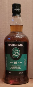 Springbank 15 Jahre Single Malt Whisky - 0,7 l 46%