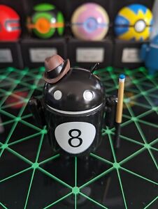 Android Mini Collectible Figure - 8 Ball - New Condition, Rare, Collection Ready