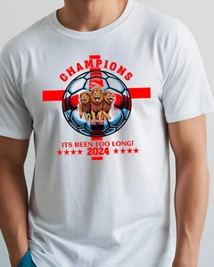 England Patriotic T-Shirt Gift Saint George English Flag England Football d2 - Picture 1 of 3