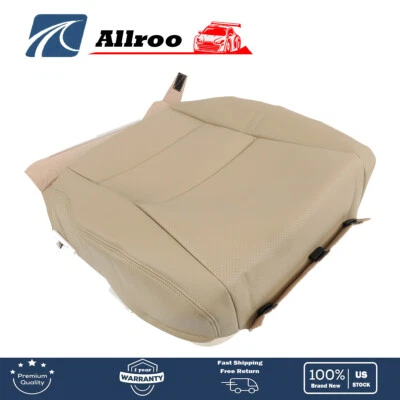 Fit For 07-2012 Acura RDX NEW Driver Bottom Perforated Tan Leather Seat Cover Foto 1 de 4