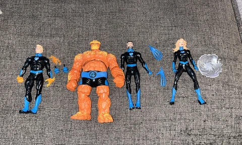 Marvel Legend Fantastic Four Super Skrull Wave Lot of 4 Cover