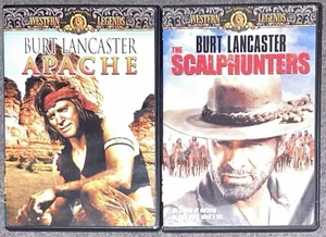 The Scalphunters 1969/Apache 1954 DVD Burt Lancaster Western Double Feature - Picture 1 of 3