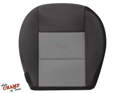 2009-2011 Ford Ranger -Driver Side Bottom Cloth Seat Cover 2-Tone Black/Gray - Image 1 of 4