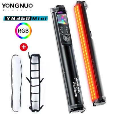 Yongnuo YN360 MINI Tube Stick Light 2700K-7500K RGB 2600mAh Photography Lighting - Image 1 of 4