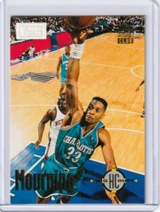 1993-94 Topps Stadium Club High Court 1st Day Issue Alonzo Mourning #176 HOF - Picture 1 of 2