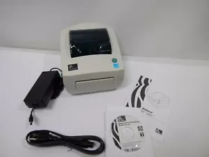 ZEBRA GC420D MONOCHROME DESKTOP DIRECT THERMAL LABEL PRINTER - Picture 1 of 3
