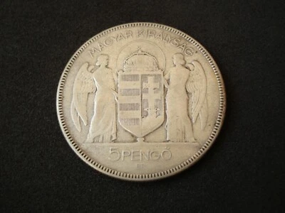 Hungary, 5 Pengo, 1930, silver - Image 1 of 2