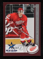 2002-03 Topps NHL All-Star Game Henrik Zetterberg #4 Rookie RC