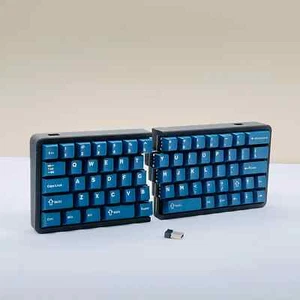 W64 2.4G Wireless Split Keyboard Mechanical Keyboard Support VIAL Macro Keypad - Picture 1 of 13