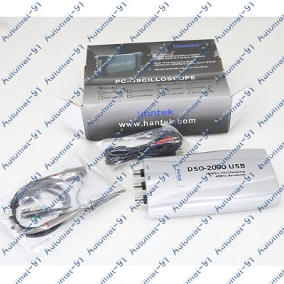 Hantek DSO2090 PC USB 40MHZ 100MS/s New Digital Storage Oscilloscope FAST SHIP - Image 1 of 4