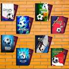 Personalised Passport Cover Football Any Name Text kid Holiday Accessory Gift 34