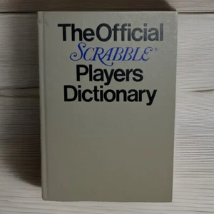 Official Scrabble Players Dictionary (1978 Vintage) Hardcover, Good Cond - Bild 1 von 9