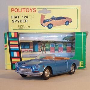 Politoys Art. 555 Fiat 124 Sport Spyder - Ancien