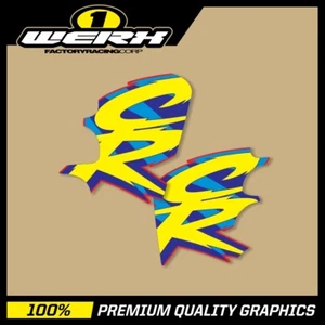 Honda CR500 1994 EVO-MX DIE CUT RAD VERKLEIDUNG ABZIEHBILD - Bild 1 von 1